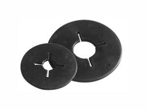 ARANDELA FILETE GOMA ABIERTA GRANDE NEGRO