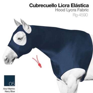 CUBRECUELLO LICRA ELÁSTICA AZUL