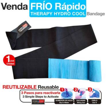 VENDA FRIO RÁPIDO REUTILIZABLE HYDROCOOL UNIDAD