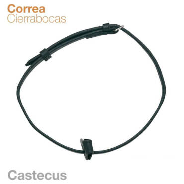 CORREA CIERRABOCAS CUERO CASTECUS