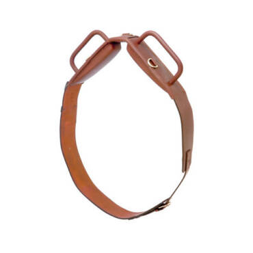 CINCHUELO HH VOLTEO CUERO CON ANILLAS AGARRADORES