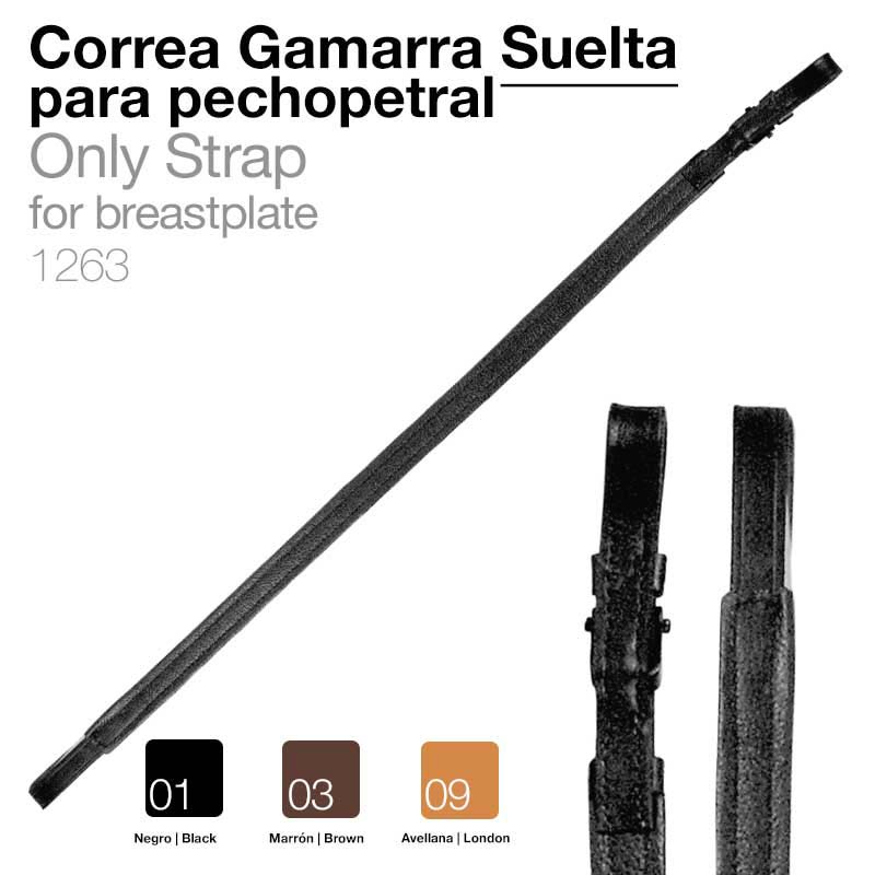 CORREA GAMARRA SUELTA PARA PECHOPETRAL