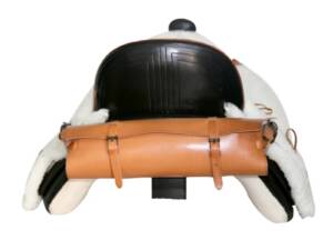 Funda guarda-capote rodillo de piel