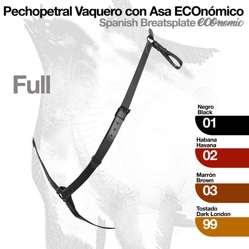 PECHOPETRAL VAQUERO CON ASA ECO