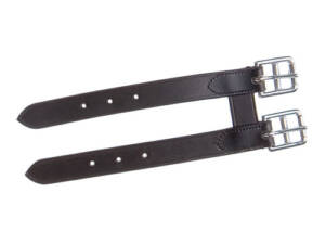 PROLONGADOR CINCHA LEXHIS DE CUERO NEGRO