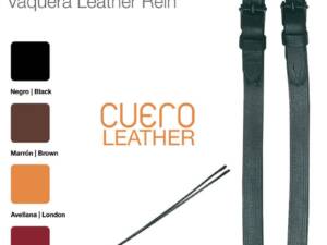 RIENDAS VAQUERAS CUERO 318